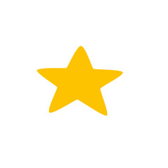 illustration of a gold star
