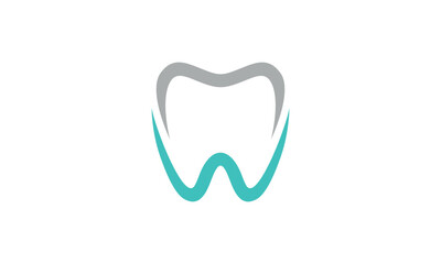 a graphic image with MW teeth theme, white background. vector graphic base.