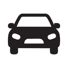 Obraz premium Minimalist Car Vector Icons | Automobile Illustrations for Transport and Design Projects