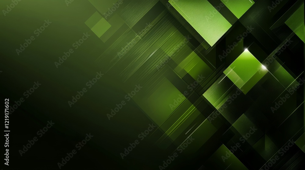 Aufkleber abstract digital technology background with geometric tech elements, futuristic design featuring inn