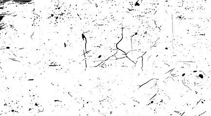 Fototapeta premium Black grainy texture isolated on white background. Distress overlay textured. Grunge design elements. Vector illustration