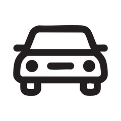 Minimalist Car Vector Icons | Automobile Illustrations for Transport and Design Projects