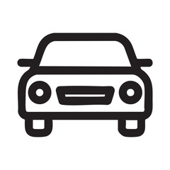 Minimalist Car Vector Icons | Automobile Illustrations for Transport and Design Projects