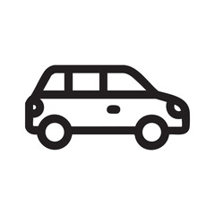 Minimalist Car Vector Icons | Automobile Illustrations for Transport and Design Projects