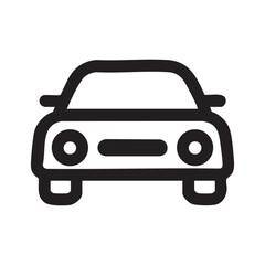Minimalist Car Vector Icons | Automobile Illustrations for Transport and Design Projects