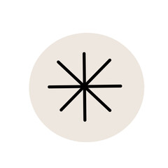 Merry Christmas stickers set