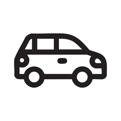 Minimalist Car Vector Icons | Automobile Illustrations for Transport and Design Projects