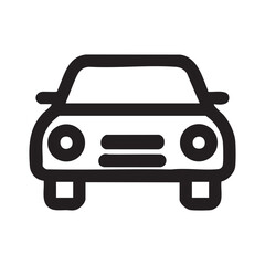 Minimalist Car Vector Icons | Automobile Illustrations for Transport and Design Projects