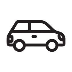 Minimalist Car Vector Icons | Automobile Illustrations for Transport and Design Projects