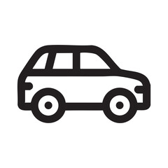 Minimalist Car Vector Icons | Automobile Illustrations for Transport and Design Projects