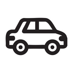 Minimalist Car Vector Icons | Automobile Illustrations for Transport and Design Projects