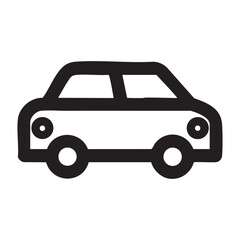 Minimalist Car Vector Icons | Automobile Illustrations for Transport and Design Projects