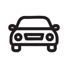 Minimalist Car Vector Icons | Automobile Illustrations for Transport and Design Projects