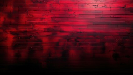 dark red brick wall, moody atmosphere, dramatic lighting, textured surface, shadowy corners, urban backdrop, grungy aesthetic, deep crimson hues, ominous ambiance, noir-style illumination, weathered b