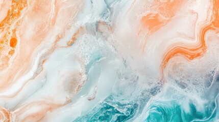 Pastel tones blend in smooth, fluid like patterns, offering an elegant and calming design ideal for creating tranquil visuals.