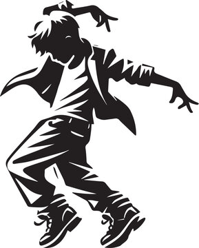 Smart boy Dance Step Design 