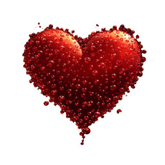 vector art a shaped of heart on a transparent background