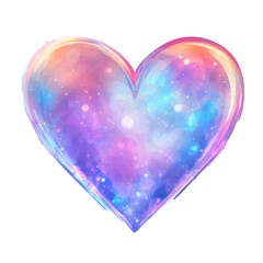 vector art a shaped of heart on a transparent background