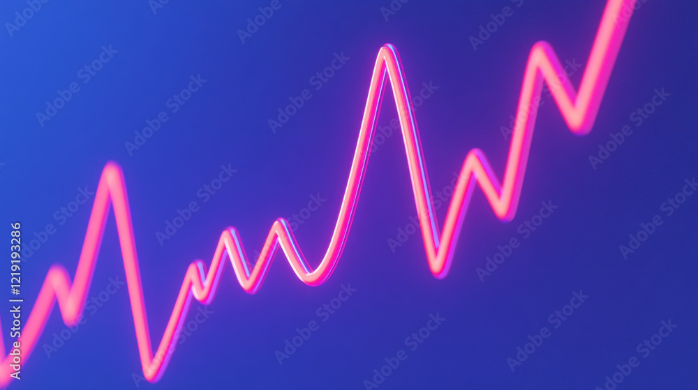 Aufkleber trauma code, 3d rendering of a heart monitor displaying critical data, featuring high fidelity and d