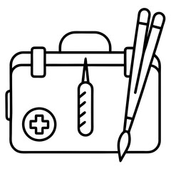 set of medical tools