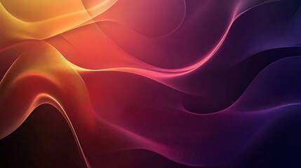 Obraz premium Abstract Orange Purple Wave Background Design