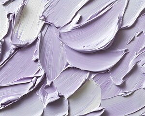 Abstract Lavender and White Paint Texture Background
