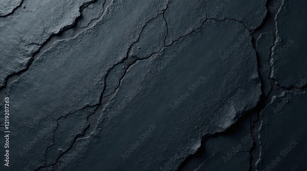 Poster Dark Cracked Surface Texture Abstract Background Image for Design Projects