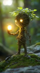 Fototapeta premium The Luminescent Guardian