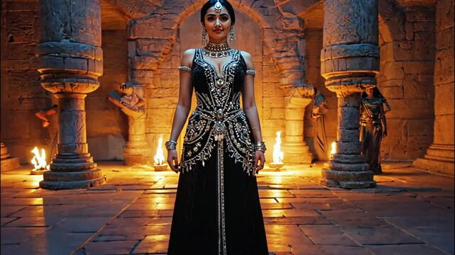 Journey though a Dark Gritty Fantasy Kingdom with Castles, Magic, Kings, Queens, Sorceresses, Stone Bridges, Mysterious Rooftops