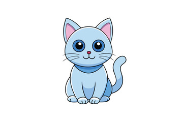 Cute Animal Vector art in Illustration on a White Background
