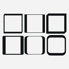 Editable Rectangle Tool Icon for Creative Use