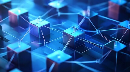 Abstract visualization of public relations highlighting interwoven geometric forms symbolizing reputation communication media relations strategies in building trust and public image