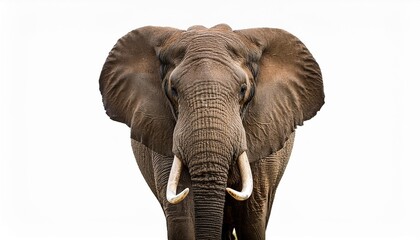 Obraz premium elephant isolated on white