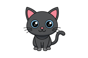 Obraz premium Cute Animal Vector art in Illustration on a White Background