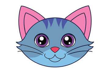 Cute Animal Vector art in Illustration on a White Background