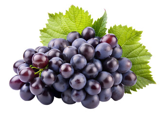 Fototapeta premium bunch of grapes isolated on white