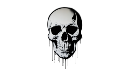 skull graffiti (png)