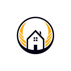 home icon on a white background