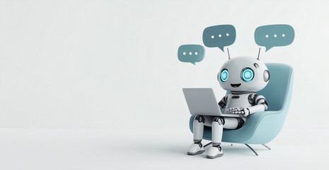Digital Conversations: A Robot’s Lounge

