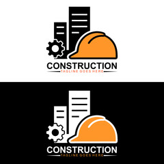 Construction service and architecture Logo design