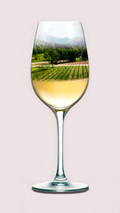 glass of wine