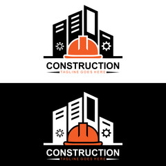 Construction service and architecture Logo design