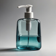 Hand Sanitizer Bottle Isolated on a White Background