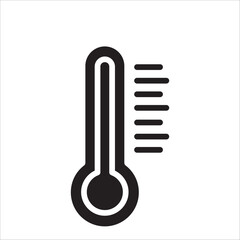 temperature icon with white background