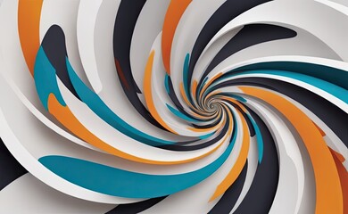 A mesmerizing abstract artwork depicting a swirling, organic form with a fiery core, emitting light and energy against a dark, cosmic backdrop.