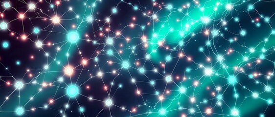 Obraz premium Ethereal Starry Night Panorama