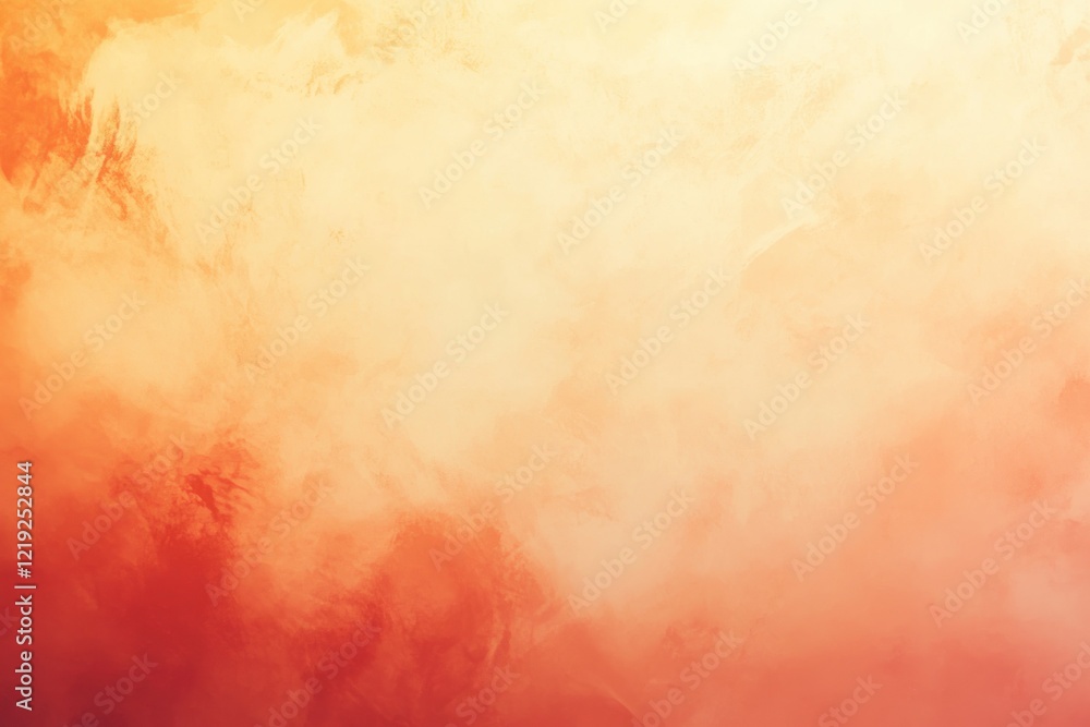 Poster warm soft gradient background for design projects
