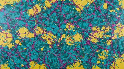 Fototapeta premium Abstract Colorful Splatter Paint Texture Background