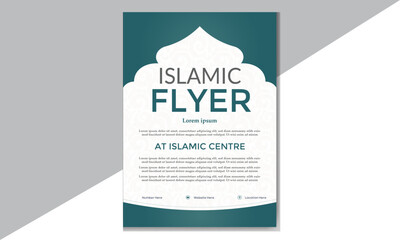 Islamic  flyer template