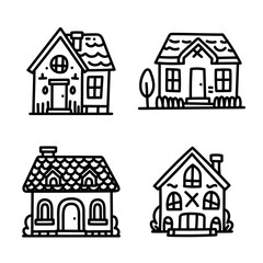 Cute Home Doodle Collection